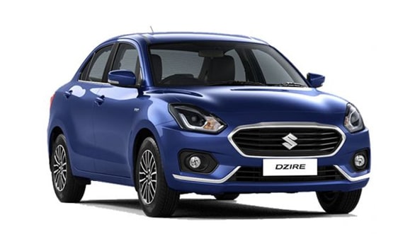 swift dzire rent per km rate