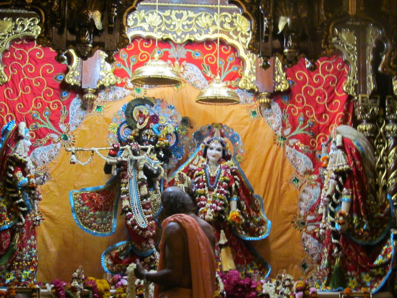 Banke Bihari Temple Vrindavan Image