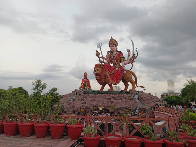 Mata Vaishno Devi Dham Temple Vrindavan Image