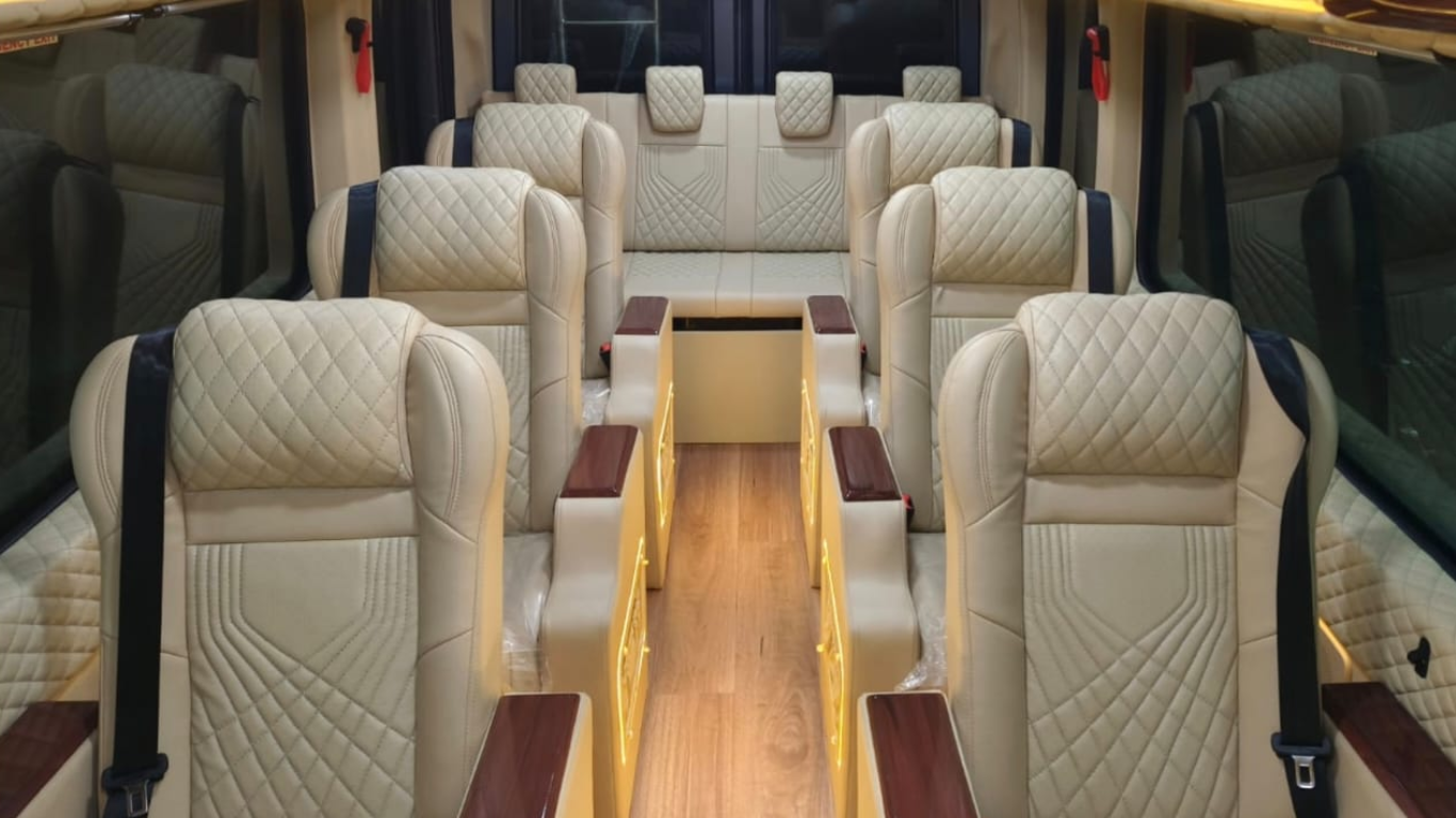 Book 11 Seater Urbania on Rent in Delhi at Tyagi Travels