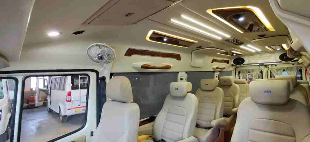 Spacious Tempo Travellers to hire from ghaziabad 